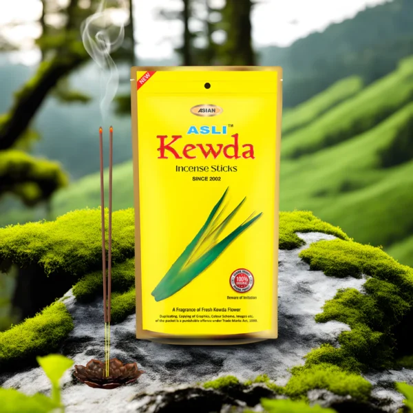 Asli Kewda agarbatti Zipper pack