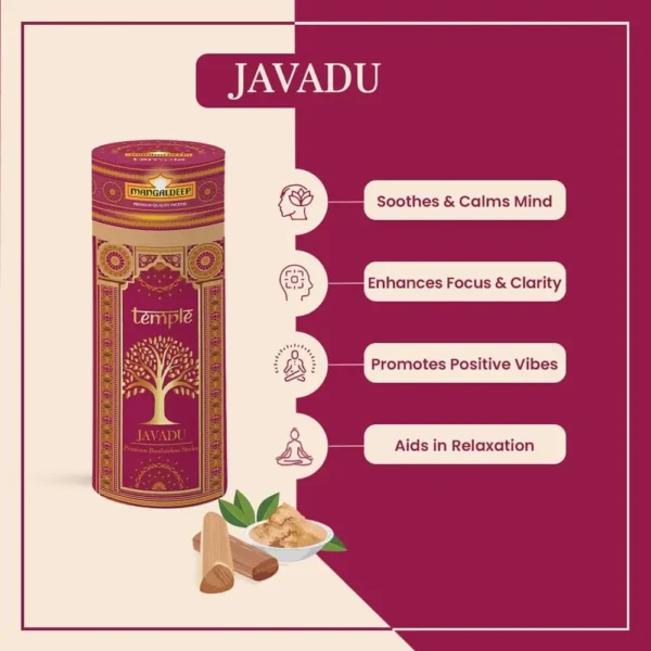 Mangaldeep Javadu Temple Bambooless Dhoop Sticks_04